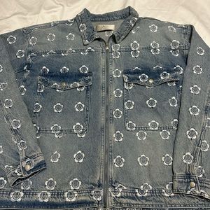 Men’s Smiley denim jacket